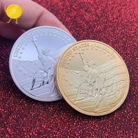 ราคา รูปปั้นเหรียญที่ระลึก Liberty รูปปั้นอเมริกันของเหรียญทอง Liberty เหรียญเงิน เหรียญที่ระลึก Eagle Shield 2.7 (48755950467)