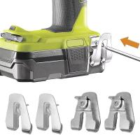 ราคา 1/2/3PCS เข็มขัดคลิปตะขอพร้อมสกรูสําหรับ Ryobi/สําหรับ Ridgid Impact Driver เจาะผู้ถือประแจตะขอคลิปเครื่องมืออุปกรณ์เสริม (24242659633)