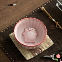 ราคา PEONYPAVILION หมูคายฟองถ้วย, ภายใต้การออกแบบด้านล่างเซรามิกการ์ตูนถ้วยชาเซรามิก, 110/120/160/170ML ความจุถ้วยเอสเปรสโซแบบใช้ซ้ําได้หมูน้อยคายฟองภายใต้ (40065609282)