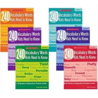 ราคา (ขายแยกเล่ม) Scholastic 240 Vocabulary Words Kids Need to Know แบบฝึกหัดคำศัพท์ภาษาอังกฤษ English Excercise Workbook (43674209803)
