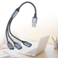 ราคา KIN 3 in 1 USB Y Splitter Cable สาย USB Power Splitter USB2 0 ชาย 3 USB หญิง (49256927375)