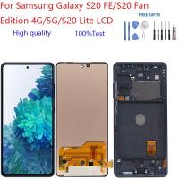 ราคา SAMSUNG สําหรับsamsung Galaxy S20 FE S20 พัดลมรุ่น 4G 5GจอแสดงผลLCD Touch Screen Digitizer Assembly Galaxy S20FE S20 Liteอะไหล่ซ่อม (29151031288)