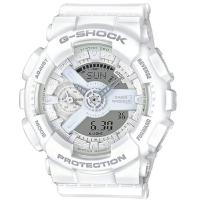 ราคา Casio G-Shock mini นาฬิกาข้อมือผู้หญิง สายเรซิ่น รุ่น GMA-S110CM-7A1 - สีขาว (283186824)