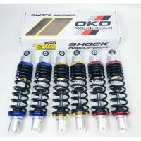 ราคา OKD แท้❗ โช๊คแก๊สแท้ รุ่นADVANCE (งานCNC) ■โหลดเตี้ย■ AEROX = N MAX สูง 280mm. รับประกัน1ปี (7458647713)