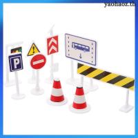 ราคา ️ ชุดป้ายจราจรขนาดเล็กสำหรับชุดเล่นของเด็ก พร้อมป้ายถนนและจราจร (44604593090)