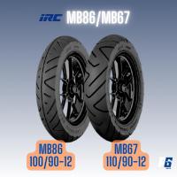 ราคา ยางนอก IRC ขอบ 12 เบอร์ 100/90-12 และ 110/90-12 ลาย MB86 และ MB67 (29956032861)