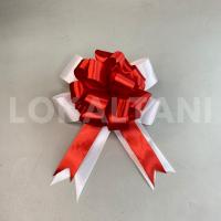 ราคา MERAH ริบบิ้นสีแดงและสีขาว / ริบบิ้น 17 สิงหาคม / ริบบิ้นผ้าซาติน / ริบบิ้นพร้อมใช้ (43254679017)