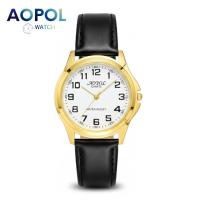 ราคา AOPOL Quartz นาฬิกาข้อมือผู้ชายสายหนัง เสริมบุคลิกให้ดูภูมิฐาน ใส่ไปทำงาน ออกงานสังคม มอบเป็นของขวัญ (45256169065)