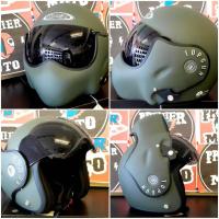 ราคา หมวกกันน็อค Avex Topgun ทรงนักบิน สีขี้ม้า (2775459836)