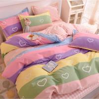 ราคา ผ้าปูสีหวานชุดผ้าปูที่นอนครบเซต (14449343523)