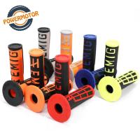 ราคา Rubber Motorcycle Handlebar Grips Motocross Soft Rubber Grips 7/8" Handlebar Gel Hand Grips Brake F (56003792632)