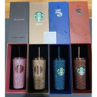 ราคา Starbucks Champagne Rhinestone สีทอง 16 oz (25313941053)