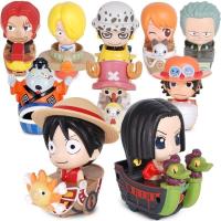 ราคา 2014 McDonald's One Piece รุ่นเรือโจรสลัดของแท้ One Piece Luffy รูปอินเทรนด์ของเล่นตุ๊กตา (25459568494)
