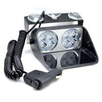 ราคา Car Strobe Light sucker Highlight scoop Police Lights Warning Lights Fog lamps front glass Flashing (57555251881)