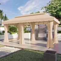ราคา Outdoor Roman tent courtyard awning garden gazebo rain canopy oversized rainproof open-air event exhibition pavilion (40027384603)
