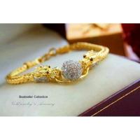 ราคา มังกรคาบแก้ว งานหุ้มทอง 5 ไมครอน (1052202051)