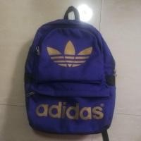 ราคา กระเป๋าเป้ adidas logo ดอก สีน้ำเงิน logo สีทอง (21706169060)