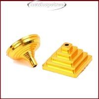 ราคา Nhee 10 ชิ้น Gold-Plated ฐานพลาสติกรอบสแควร์เสาธงฐานตารางผู้ถือธง Mini ฐานธงตกแต่ง Glory (53007475852)