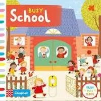 ราคา Busy School - หนังสือกระดาน Push Pull Slide - หนังสือ Campbell (5681040114)