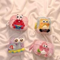ราคา สามมิติ SpongeBob SquarePants เหมาะสําหรับ AirPods1/2/3 เคสป้องกัน เคสหูฟัง เคสหูฟัง airpodspro รุ่นใหม่ (53857825210)