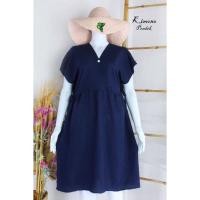 ราคา RAYON CRINGKLE KIMONO SHORT DRESS BUSUI DRESS (43671518450)