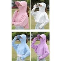 ราคา เสื้อกันแดด เสื้อกันยูวี เสื้อคลุมกันแดด พร้อมหมวกปีกกว้าง (6220249936)