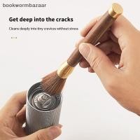 ราคา [BOK] เครื่องบดกาแฟแปรงทําความสะอาดด้ามไม้เครื่องชงกาแฟแปรงทําความสะอาดเครื่องมือสําหรับ Barista Home Kitchen Coffeeware [TH] (45307545692)