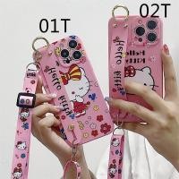 ราคา SAMSUNG Hello KittyปลอกSamsung Galaxy S6 S6 edge S6 edge Plus S7 S7 edge S8 S8 Plus S9 S9 Plusเคสโทรศัพท์การ์ตูนMelodyพร้อมเชือกเส้นเล็กซิลิโคนฝาครอบโทรศัพท์ (42479220398)