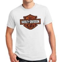 ราคา S-5XL ขายเสื้อยืด ขนาดใหญ่ พิมพ์ลายรถจักรยานยนต์ Harley Davidson สําหรับผู้ชาย（S-5XL） (20094788128)