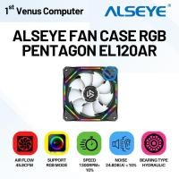ราคา ALSEYE PENTAGON EL120AR RGB CASE FAN / CASING FAN / FAN23-ALY (43605699377)
