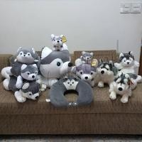 ราคา ตุ๊กตานุ่มนิ่มหมาไซบีเรียน ฮัสกี้ ตุ๊กตานุ่มนิ่ม ใยไมโคร (7650303446)