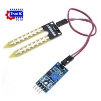 ราคา เซนเซอร์วัดความชื้นในดิน Soil Moisture Sensor Module v1 (15834474137)