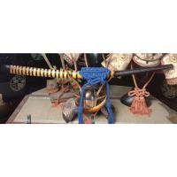 ราคา ดาบล้านนาลงรักแท้ ดาบปลายใบข้าว งามหงาย ตราเต่า (10885989084)