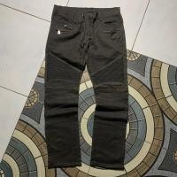 ราคา กางเกงขายาว กางเกงยีนส์ไบค์เกอร์ Balmain ไซส์ 34 (53806453886)