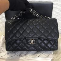 ราคา [CO211005357] Chanel / Classic Jumbo Caviar SHW (13242377907)