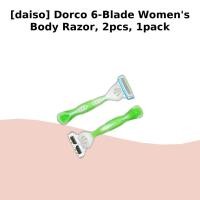 ราคา [daiso] Dorco 6-Blade Womens Body Razor, 2 ชิ้น, 1 แพ็ค / Korean Body Razor / ดีไซน์ 6 ใบมีด / ของแท้ 100% โดย ส่ง (54307382739)