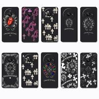 ราคา สําหรับ Xiaomi Redmi A1 A2 A3 A3X 11A 12 K50 Pro K50 Gaming Chrome Hearts ขอบสีดํา TPU ถุงลมนิรภัยกันกระแทก | เลนส์ยกสําหรับการป้องกันพิเศษ (48754637105)