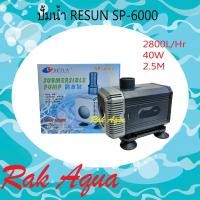 ราคา RESUN SP6000 ปั้มน้ำ กำลังปั้ม 2800 ลิตร/ชั่วโมง กำลังไฟ 40 วัตต์ (6860571486)