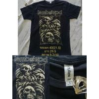 ราคา เสื้อวงlamb of god งานป้าย L (อ่านรายละเอียด) (43012105025)