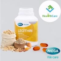 ราคา MEGA We care LECITHIN เมก้า วีแคร์ เลซิติน 1200 MG ( 1 ขวด 30 แคปซูล ) (27753782288)
