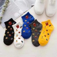 ราคา Elmo SOCKS COTTON BLEND UNISEX ผู้ใหญ่เด็ก (22168884176)