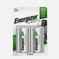 ราคา Energizer Size D (ขนาดใหญ่)ถ่านชาร์จ คายประจุช้า Ni-MH 2500mah 2 ก้อน ของแท้ แพคเกจนำเข้าจากยุโรป (25112195357)