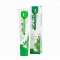 ราคา ยาสีฟันชัวร์เฮิร์บ ยาสีฟันสมุนไพร SURE HERB HERBAL TOOTHPASTE ขนาด 100กรัม (44907241248)