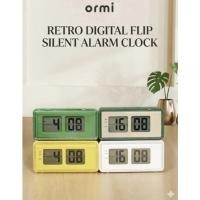 ราคา [ORMI] Retro Flip Digital Clock นาฬิกาปลุกตั้งโต๊ะเงียบ Vintage Aesthetic Home Decor สําหรับห้องนอนสํานักงาน [เกาหลีโดยตรง] (43979110839)