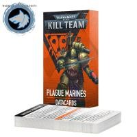 ราคา (GWพร้อมส่ง) KILL TEAM: Plague Marines Datacards (ENG) การ์ดประกอบการเล่นเกม (27521216733)