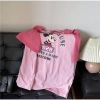 ราคา เสื้อยืดเสื้อยืดmickey mouseแต่งสีเสื้อกับแขนเสื้อคนละสี (25791611450)