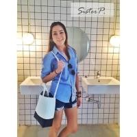 ราคา เสื้อเชิ๊ตแขนยาวทรง slimfit ผ้า oxford สีฟ้ายีนส์ (13116870)