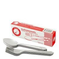 ราคา ตราจรวด ช้อนส้อม ขนาด 0.7 มม. (12 คู่) Postage stamp, 0.7mm spoons (12 pairs) (7048116270)