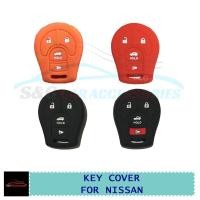 ราคา ฝาครอบรีโมทกุญแจรถซิลิโคนสําหรับ Nissan Almera / Nissan Navara / Nissan Terra 4-Buttons [ 1 ชิ้น ] (25096564056)