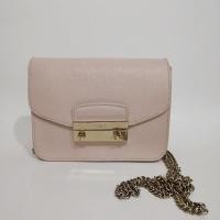 ราคา กระเป๋า Furla crossbody แบรนด์แท้ สีชมพู (3308772334)